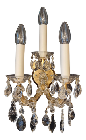 Crystal Wall Lamp by Bakalowits, 2010s