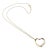 About This Piece: The Tiffany & Co Elsa Peretti necklace is crafted from 18k yellow gold and features an open heart...