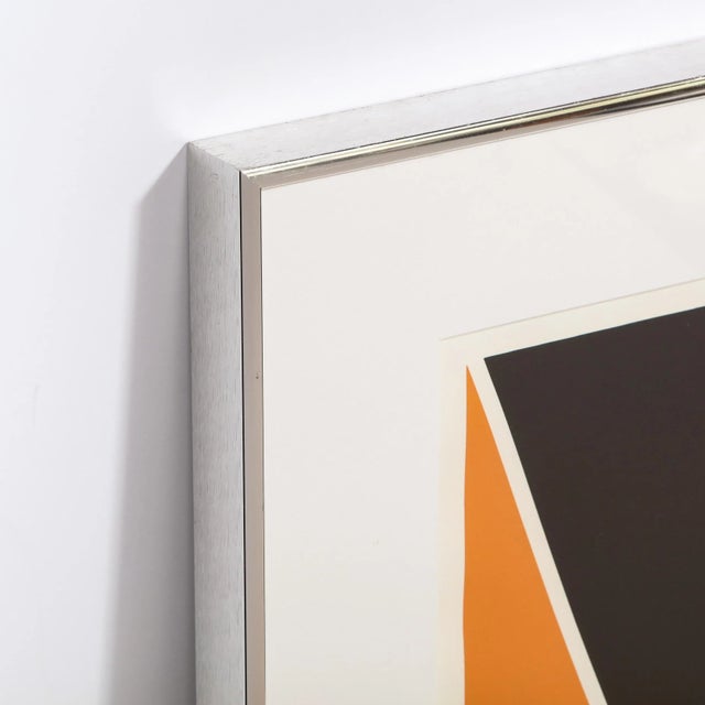 Printmaking Materials Larry Zox, Untitled (Diagonal Composition), circa 1965 For Sale - Image 7 of 10