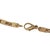 This is an authentic vintage bracelet by Cartier. It is crafted from 18k yellow gold featuring slim long flat links which...