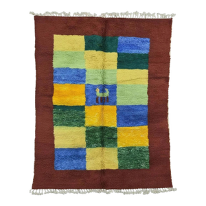 Multicolor Moroccan Rug - 10.1 X 7.7 Ft