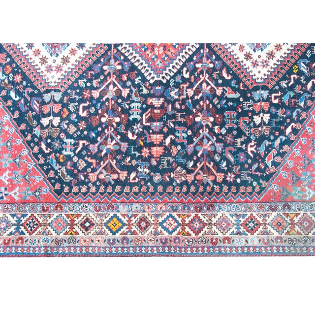 Vintage Persian Shiraz Rug For Sale - Image 16 of 16