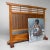 1960s Vintage Japanese Wooden Screen Room Divider, Tategu Fittings, 1960s For Sale - Image 5 of 10