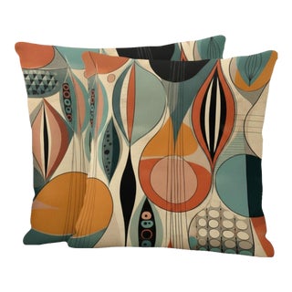 Exquisite Luxury Mid-Century Modern Sofa Cushions / Pillows For Sale