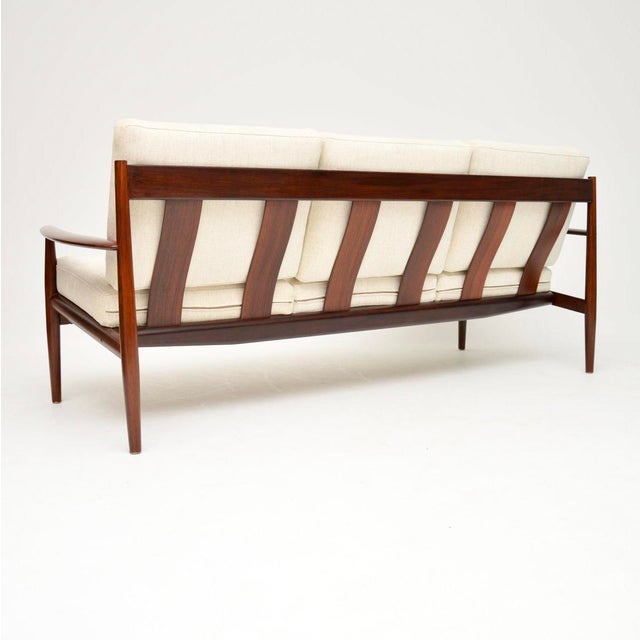 Wood Vintage Danish Sofas by Grete Jalk for France and Son, 1960, Set of 2 For Sale - Image 7 of 12
