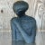 Late 20th Century Vintage Boho Original Terracotta Sculpture of Man For Sale - Image 5 of 8