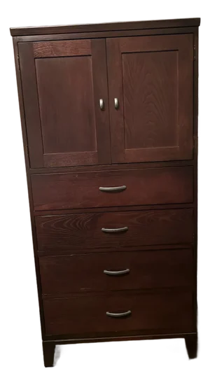 Ethan Allen Horizons Cherry Media Armoire / Storage Cabin