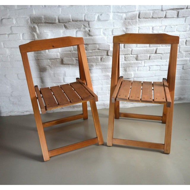 Folding Chair by Aldo Jacober, Alberto Bazzani For Sale - Image 8 of 12