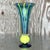 Vintage Boho Art Glass Trumpet Vases - Set of 2 For Sale - Image 4 of 7
