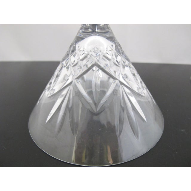 Glass Waterford Crystal Huntley Martini Glass Smooth Stem 6 7/8" Pair For Sale - Image 7 of 10