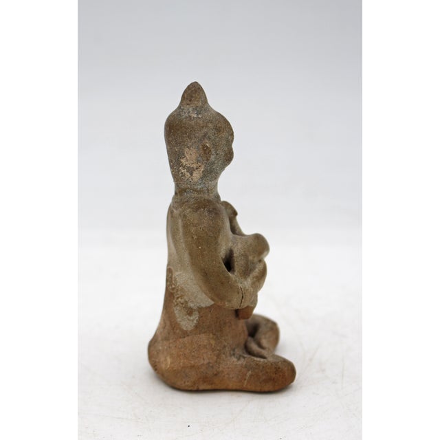 Circa 1300-1500 Thai Stoneware Fertility Symbol Figure For Sale - Image 4 of 8