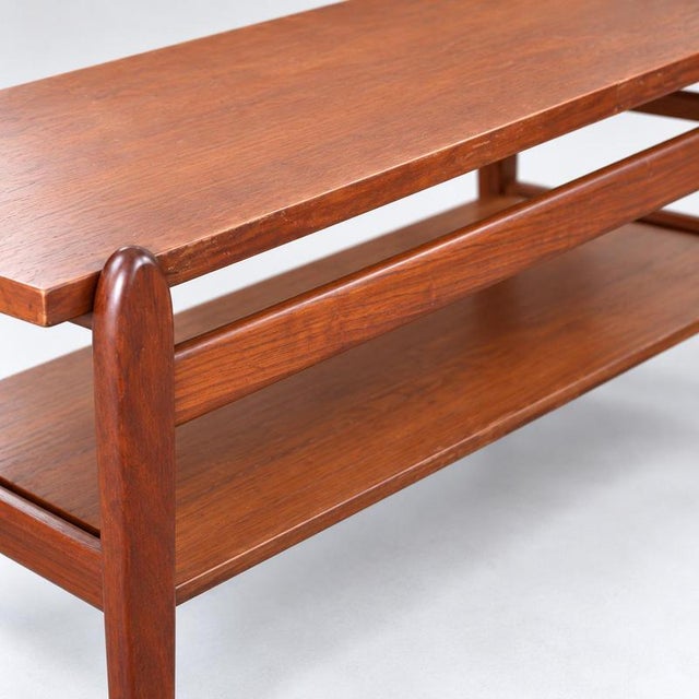 Vintage Teak Coffee Table For Sale - Image 3 of 7