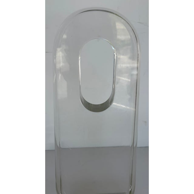 Revelation Modern Tall Crystal Minion Sculpture For Sale - Image 4 of 4