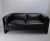 1990s Italian Black Leather Sofa by Tito Agnoli for Poltrona Frau, 1994 For Sale - Image 5 of 12