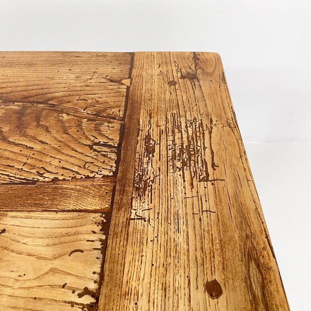 Brown Antique Italian Wooden Dining Table, 1890s For Sale - Image 8 of 18