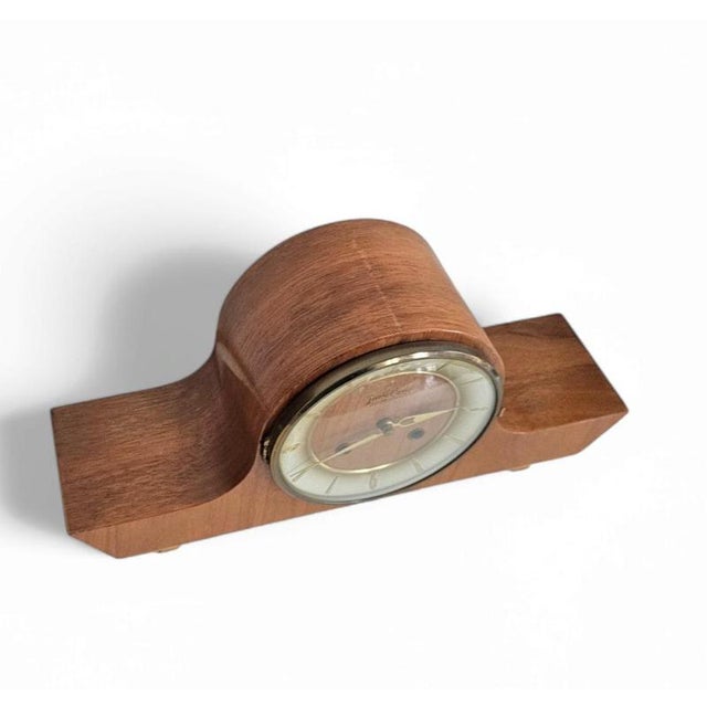 Mantelpiece with Clock from Junghans, 1930s For Sale - Image 6 of 16