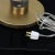 A Pair of 1950s Lucite and Brass Column Table Lamps For Sale - Image 10 of 11