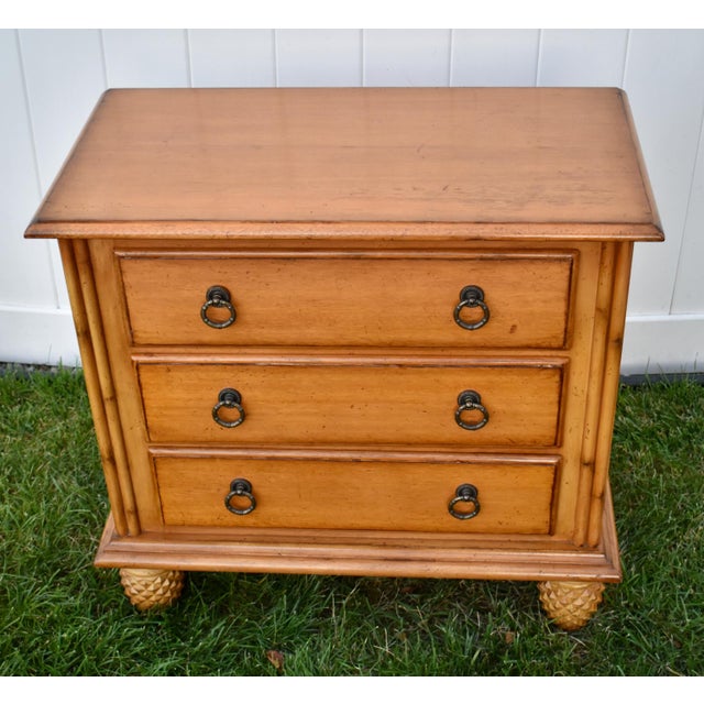 Vintage (1999) Chest - Dresser - Chest of Drawers has a Coastal Style. The Brand is Lexington part of the Tommy Bahama...