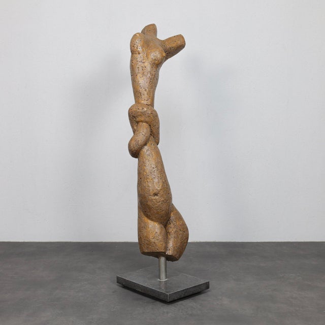 Chris Overvelde, Europsyche Button Sculpture, 2000s, Composite Material For Sale - Image 3 of 10