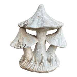 Mid 20th Century French Garden Sculpture of Mushrooms