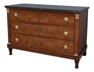 Empire Chest of Drawers in Mahogany