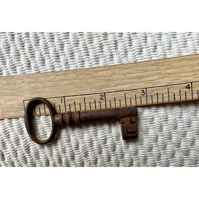 Antique Baroque Skeleton Keys, Set of 3 For Sale - Image 10 of 12