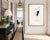 Paper Japanese Crane Study 3, Neutral Coastal Print, 24" X 36" For Sale - Image 7 of 10