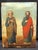 19th-Century Icon Painting of Saints Peter and Paul, Oil on Wood For Sale - Image 18 of 18