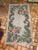 Greige 1950s Signed Hand-Hooked Folk Art Wall Hanging Colorful Floral Design, Usa For Sale - Image 8 of 18