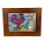 1970s Abstract Original Painting Floral Framed For Sale