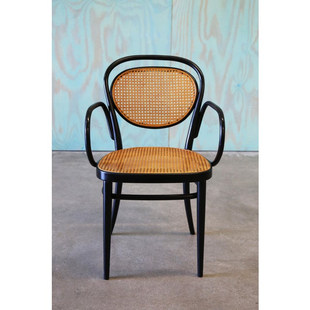 1980s No. 215 Rf Chair by Michael Thonet Bentwood Cane Chair (4 Available) For Sale - Image 4 of 11