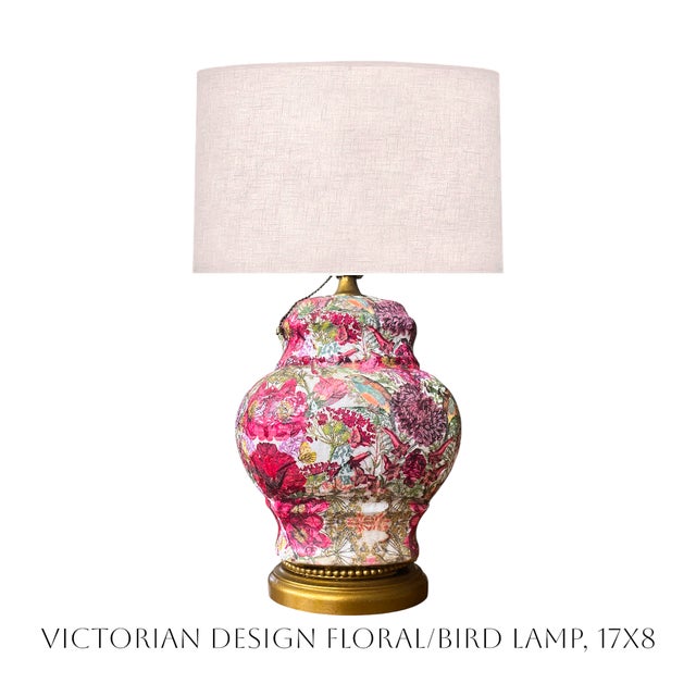 Studio original Vintage pattern table lamp, resin finish, freshly rewired.
