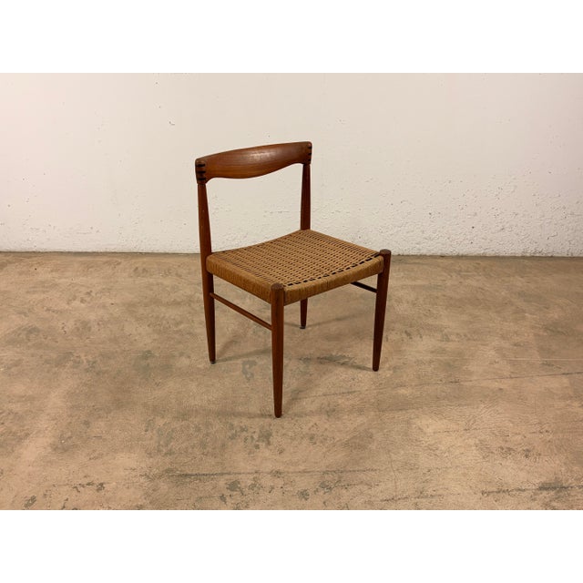 Wood Vintage Teak Chair by HW Klein for Bramin, 1960s For Sale - Image 7 of 15
