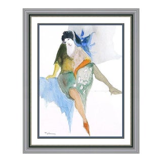 Late 20th Century Vibrant Elegance, Itzchak Tarkay For Sale