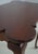 Harvard Bench Made Cherry Scallop Top Tea Table For Sale - Image 11 of 14