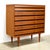 Dimensions: 39 3/16" L x 18 1/8" D x 41 3/4" H Origin: Denmark Designer: Kai Kristiansen, Attributed Manufacturer: Schou...