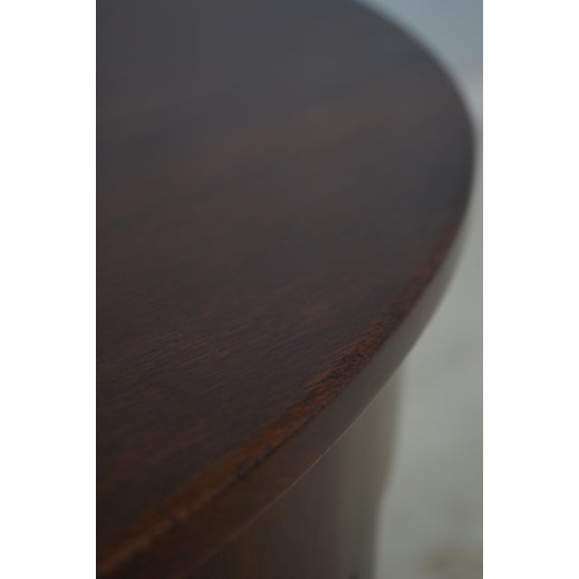 Brown Kittinger Colonial Williamsburg Mahogany Demilune Console Table For Sale - Image 8 of 12