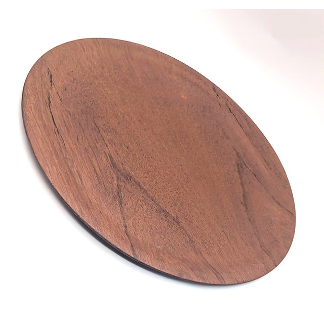Mid 20th Century 1960s Danish Teak Bentwood Tray For Sale - Image 5 of 11