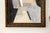 Wood Original Framed Abstract Painting in Antique Gold Frame For Sale - Image 7 of 13