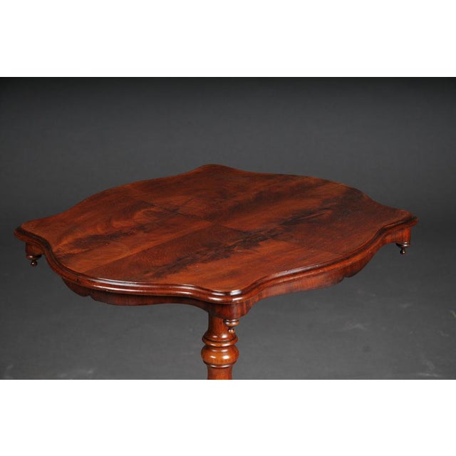 Louis Philippe Side Table in Mahogany, 1860s For Sale - Image 3 of 18
