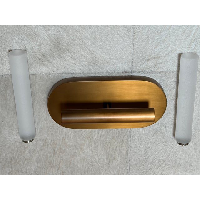 Restoration Hardware Rousseau Vintage Brass Sconces, Pair For Sale - Image 11 of 12