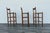 1970s Set of 3 Danish Modern Style Oak Bar Stools With Rush Seats | Mid-Century For Sale - Image 13 of 18