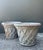 Vintage Cast Concrete Trellis Planters - A Pair For Sale - Image 11 of 12
