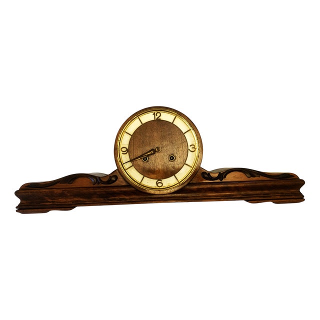 German Juba B 14 Mantel Clock, 1920s-1940s For Sale