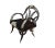 Magnificent 20th Century Steer Horn Chair. This piece features an exquisite and unique design, as it is made from actual...