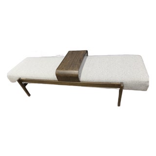 Four Hands "Fawkes" Bench With Slider Tray For Sale