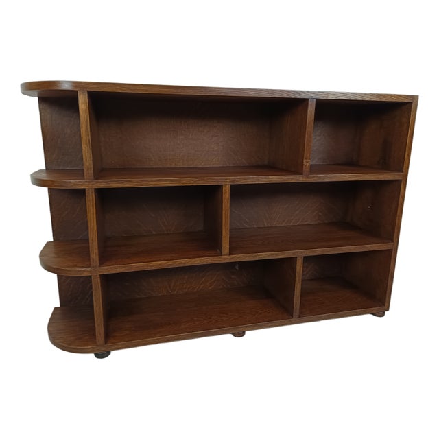 Art Deco Oak Shelf, 1920s For Sale