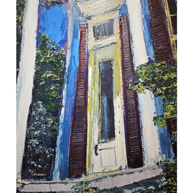 Abstract 1990s "Blue Stretch House" by Michalopoulos For Sale - Image 3 of 13