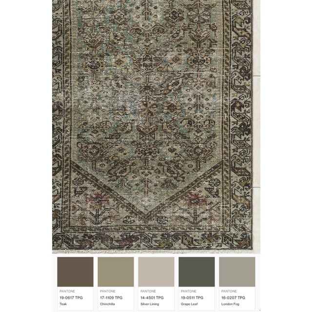 Antique Malayer Runner Rug For Sale - Image 4 of 5