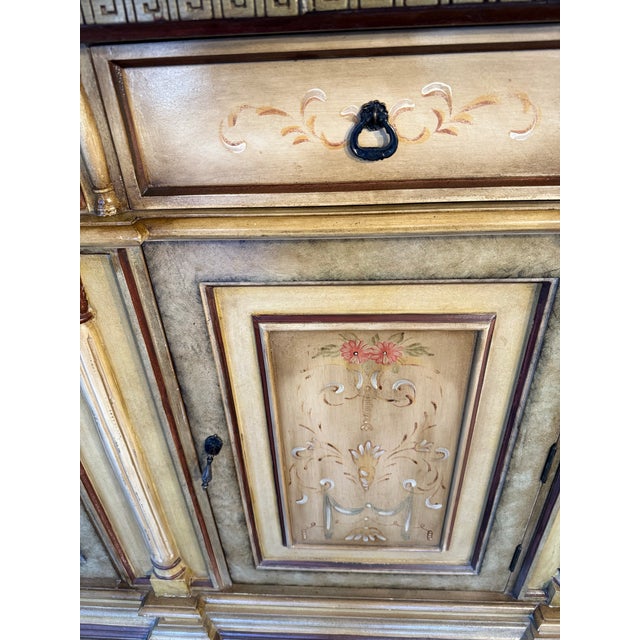Transitional Hekman Painted Dining Buffet/Sideboard, Attributed For Sale - Image 3 of 3